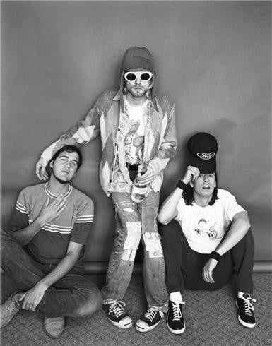 Nirvana B, 1993 by Jesse Frohman
