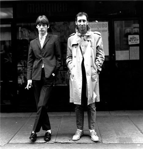 Paul Weller & Pete Townshend, London, England 1980 by Janette Beckman