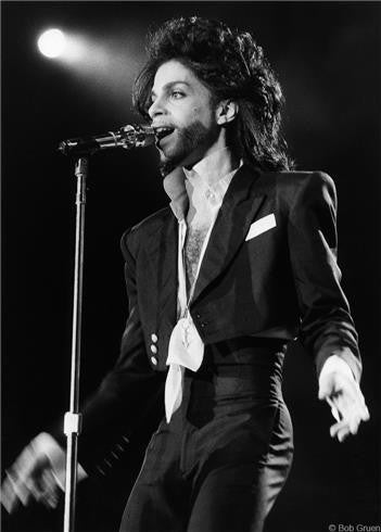 Prince, 1991 Rio de Janeiro by Bob Gruen
