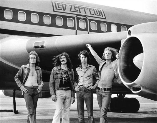 Led Zeppelin 1973 by Bob Gruen