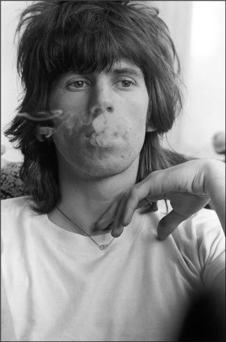 Keith Richards, Smokin&#8217; 1969 by Ethan Russell