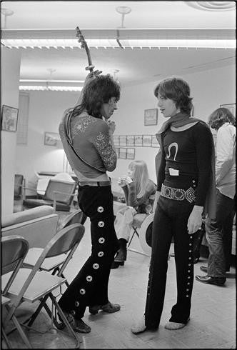 Mick Jagger & Keith Richards &#8220;Riff&#8221;, 1969 by Ethan Russell