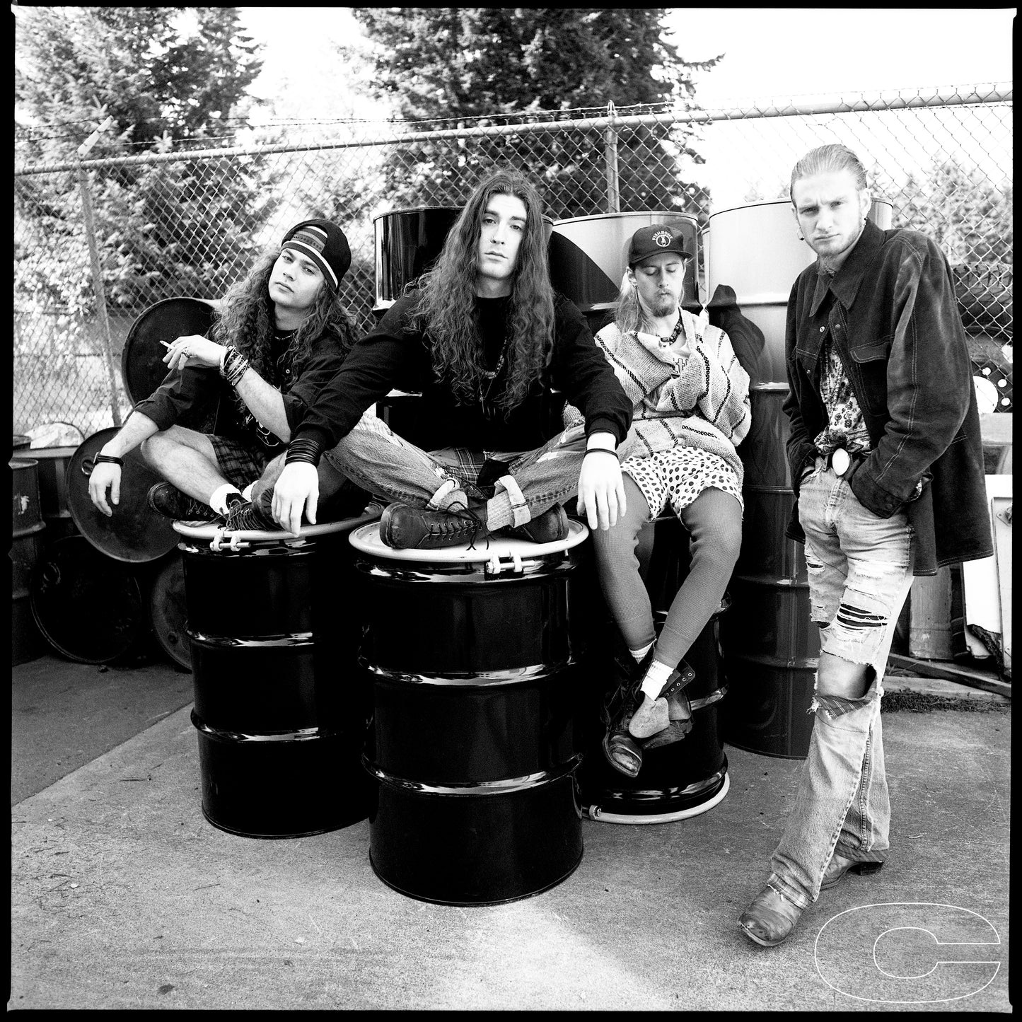 Alice In Chains, 1991 by Chris Cuffaro