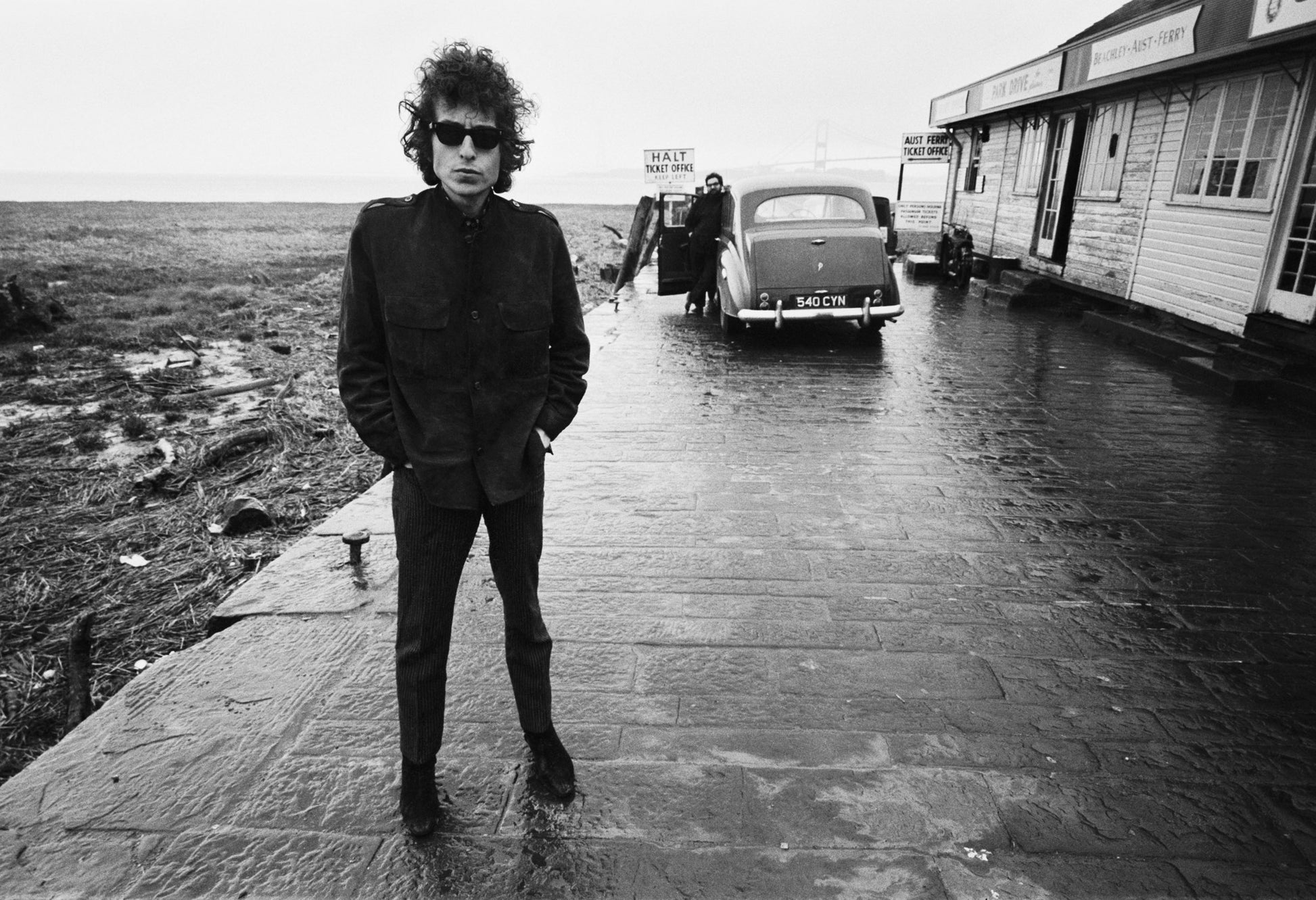 Bob Dylan, Aust Ferry 1966 by Barry Feinstein