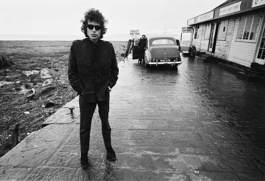 Bob Dylan, Aust Ferry 1966 by Barry Feinstein
