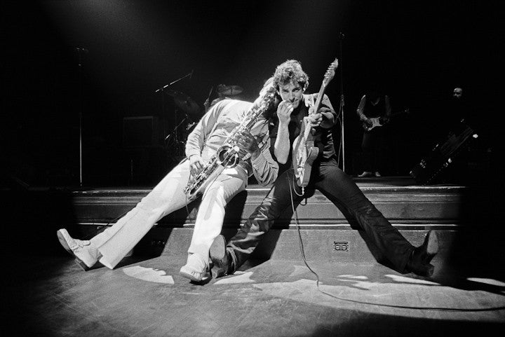 Bruce Springsteen & Clarence Clemons, 1978 by Lynn Goldsmith