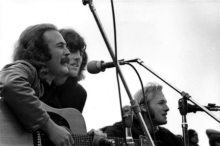 Crosby Stills & Nash, Big Sur, CA 1969 by Robert Altman