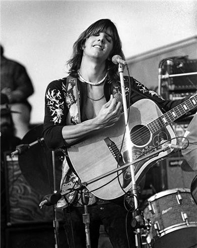 Gram Parsons with the The Flying Burrito Brothers, Altamont, CA 1969 by Robert Altman