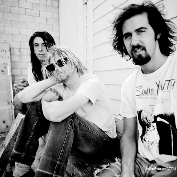 Nirvana, Los Angeles 1991 by Chris Cuffaro